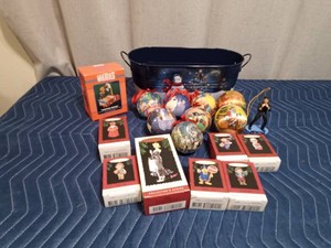 Collectible Hallmark ornaments and more