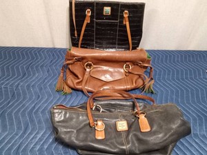 3 Dooney & Bourke purses