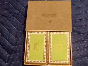 Tiffany & company playing cards
