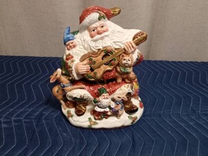 Fitz & Floyed Santa cookie jar