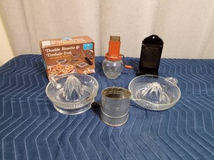Vintage kitchen items