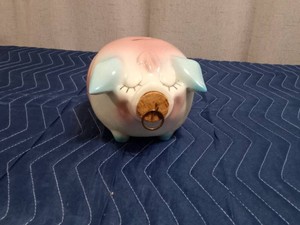 1957 Corky Pig bank