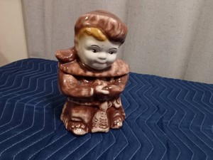 Davy Crocket cookie jar