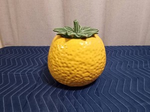 Vintage McCoy lemon cookie jar