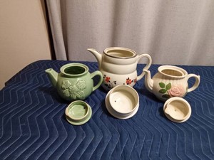Vintage teapots
