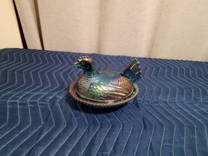 Vintage Hen on Nest