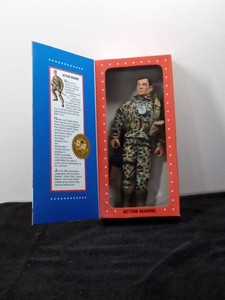 1995 GI Joe Action Marine in original box with weapon