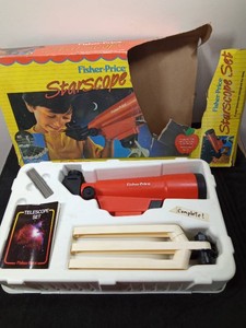 1986 FISHER PRICE star scope set complete in original box