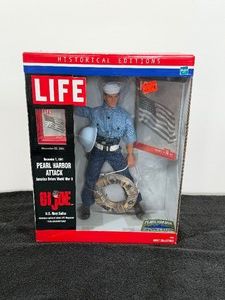G.I. Joe LIFE Magazine Historical Editions Pearl Harbor Attack U.S. Navy Sailor 12-inch action figure. Released by Hasbro in 2000