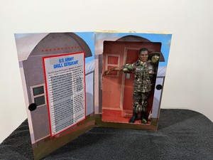 1997 G.I. Joe Classic Collection U.S. Army Drill Sergeant 12-inch action figure manufactured by Hasbro. This specific version features the African-American portrait sculpt (Hasbro Model No. 81353).