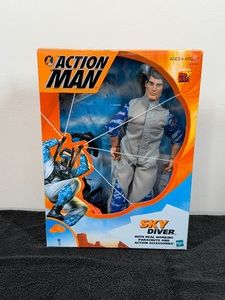 1999 Action Man Sky Diver action figure, produced by Hasbro