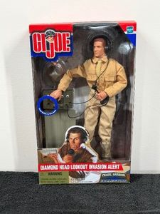 2000 G.I. Joe Pearl Harbor Collection Diamond Head Lookout Invasion Alert 12-inch action figure.