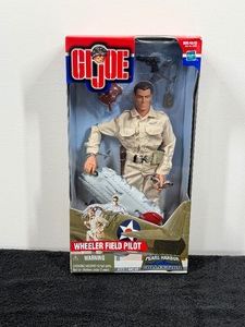G.I. Joe Wheeler Field Pilot 12-inch action figure. Released by Hasbro in 2000, it is part of the Pearl Harbor Collection commemorating the events of December 7, 1941.