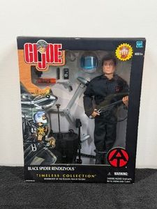 G.I. Joe Black Spider Rendezvous 12-inch action figure. Released by Hasbro in 2002