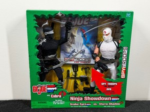 2003 G.I. Joe vs. Cobra Ninja Showdown 12-Inch Action Figure Setmanufactured by Hasbro.