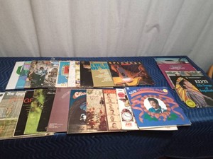 Lot of record albums
