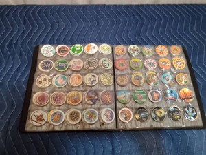 Collection of Pog cap album