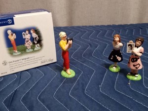 Dept.56 Elvis Presley autograph set of 3