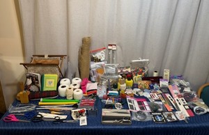 Lot of Sewing - Knitting - Craft Items and More