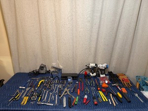 Lot of Tools - Sockets - Crescent Wrench - Wrenches - Pliers - Screw Drivers - Gloves and More