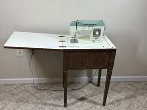 vintage White sewing machine model 955 with Accessories&nbspBRING HELP TO LOAD