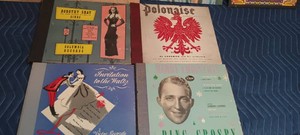 33s and 78s record albums