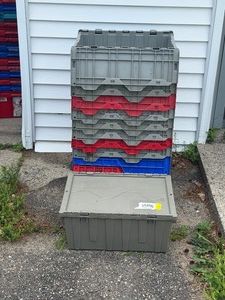 13 - Flip Top Totes - 21.75 across x 15 wide x 10 tall