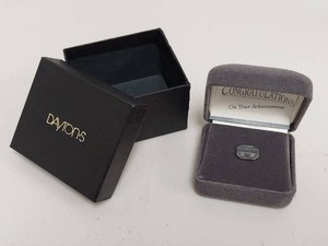 Daytons 10 Year Service Award Sterling Silver Lapel Pin Balfour Box