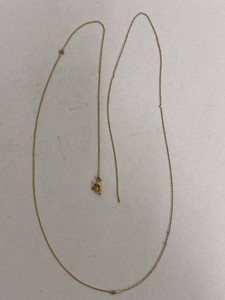 14K Yellow Gold Fine Link Necklace Chain 0.8g