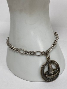 Danecraft Sterling Silver Western Life Mexico 76 Sombrero Charm Bracelet