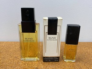 Lot Including 3 Alfred Sung Sung Fragrance Bottles 1 Boxed Body Spray