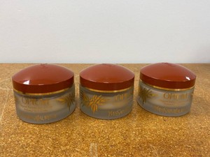 Yves Saint Laurent Opium Body Creme Jars Lot 3 200ml Vintage YSL