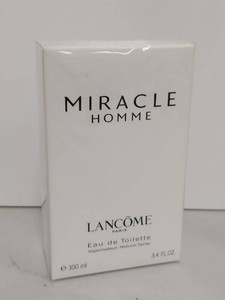 Lancome Miracle Homme Eau de Toilette Tester 100ml 3.4oz Sealed
