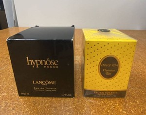 Lancome Hypnose Homme & Dior Dolce Vita EDT 50ml Fragrance Pair