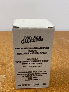 Jean Paul Gaultier Refillable Natural Spray 7.5 ml Gift Mini Parfum Box