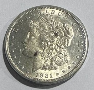 1921 Morgan Silver Dollar
