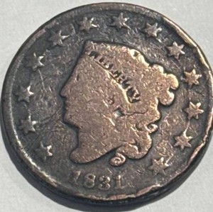1831 Large Cent Penny