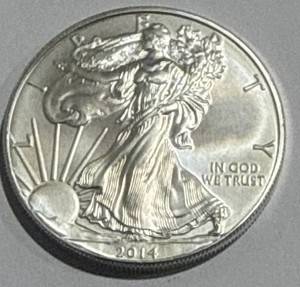 2014 .999 Silver Eagle