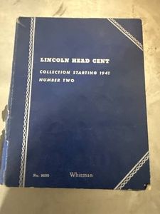 Lincoln Penny Book Filled