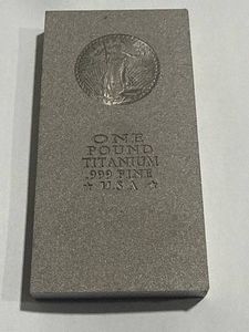 1 Pound Titanium .999 Pure