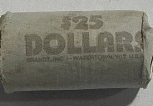 Vintage Unopened Roll of Susan B. Anthony Dollars
