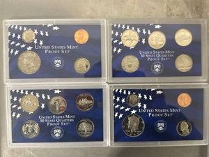 1999 US Proof Sets (both P & D)