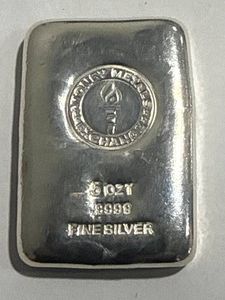 5oz .999 Silver Bar