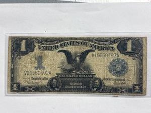 1899 Black Eagle $1 Bill