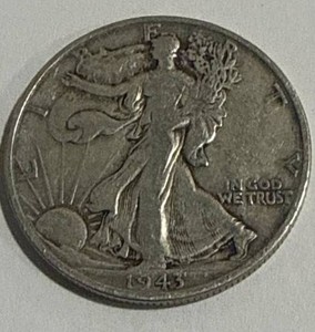 1943 Walking Liberty Half Dollar