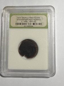 Pirate Era Bronze Coin from c1400-1600AD