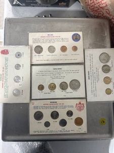 Lot of 5 Different Foreign Country Coins