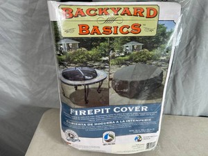 New Backyard Basics Round Fire Pit Cover