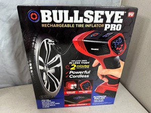New Bullseye Pro Rechargeable Tire Inflator