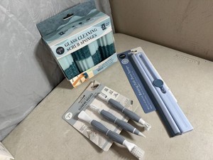 New Cleaning Sponges, Specialty Cleaning Brushes, Folding Squeegee